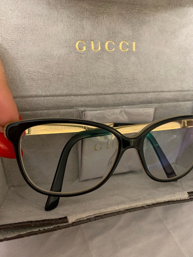 Gucci glasögon/ bågar utan styrka helt nya fantastiskt snygga