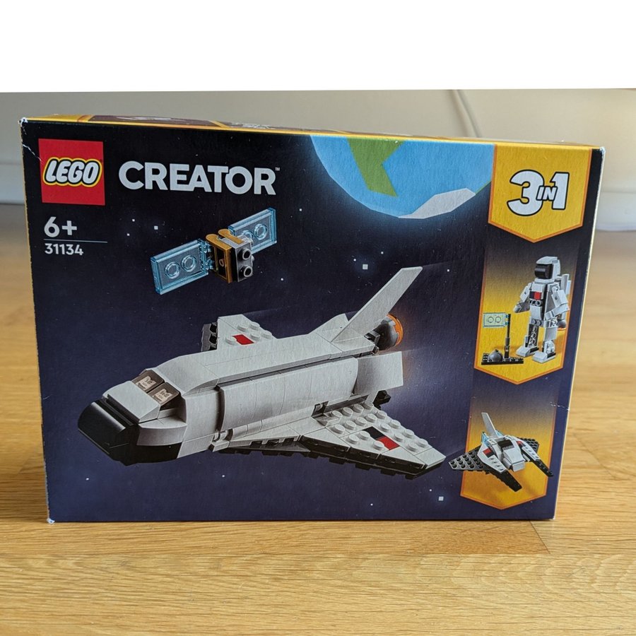 LEGO Creator 3-i-1 Rymdfärja 31134 - Aldrig använt!