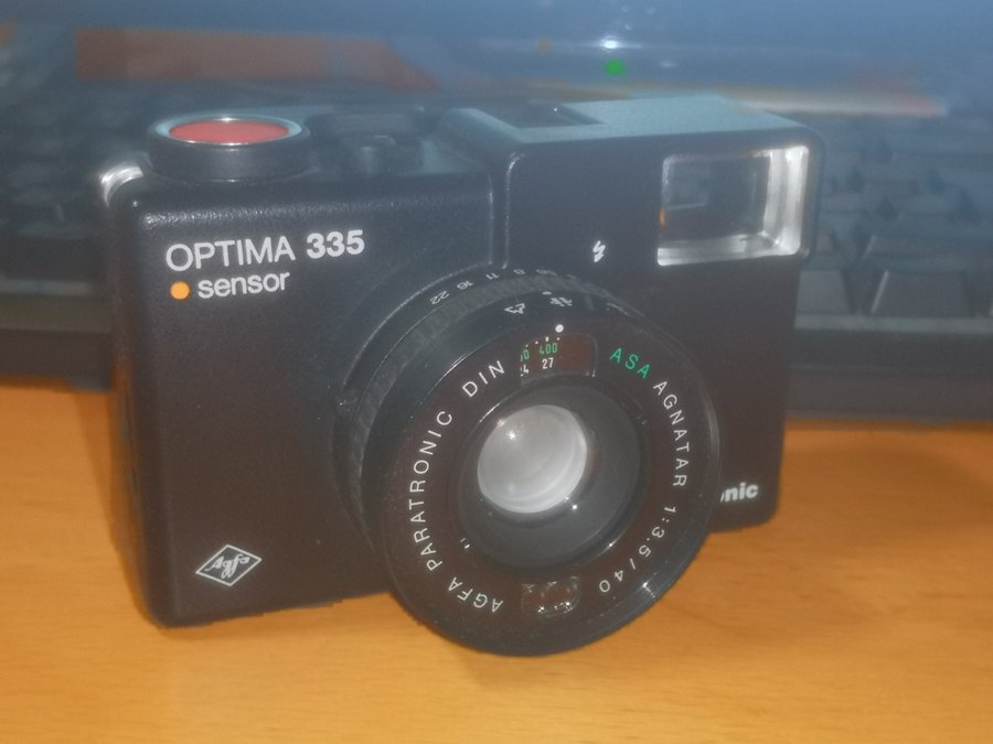 Agfa Optima 335 Sensor - 35mm kamera - Fungerar inte