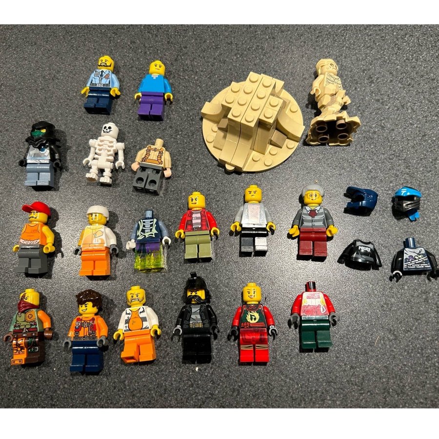 Lego Minifigurer/gubbar blandade