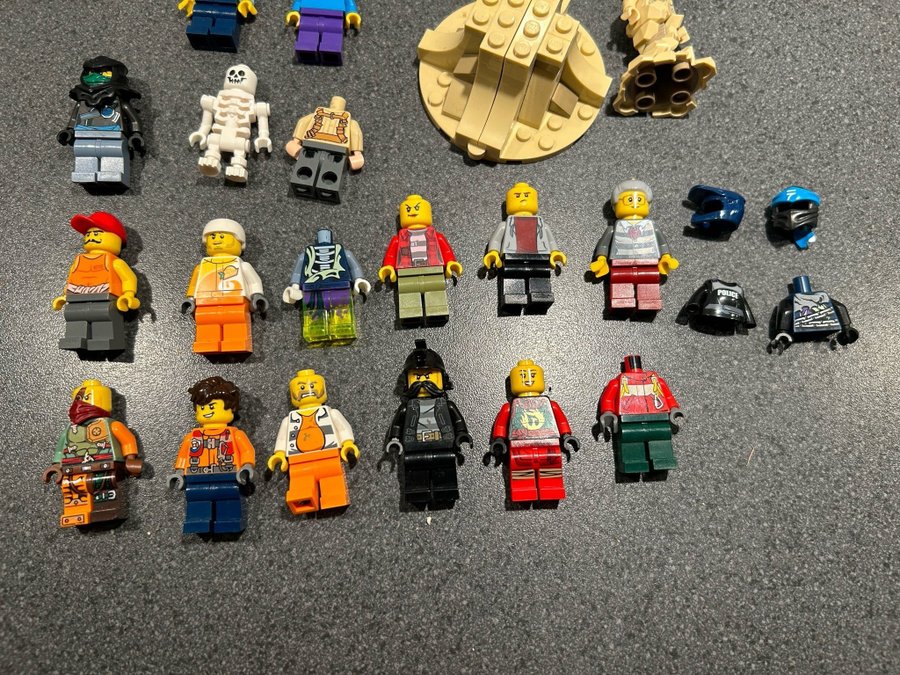 Lego Minifigurer/gubbar blandade