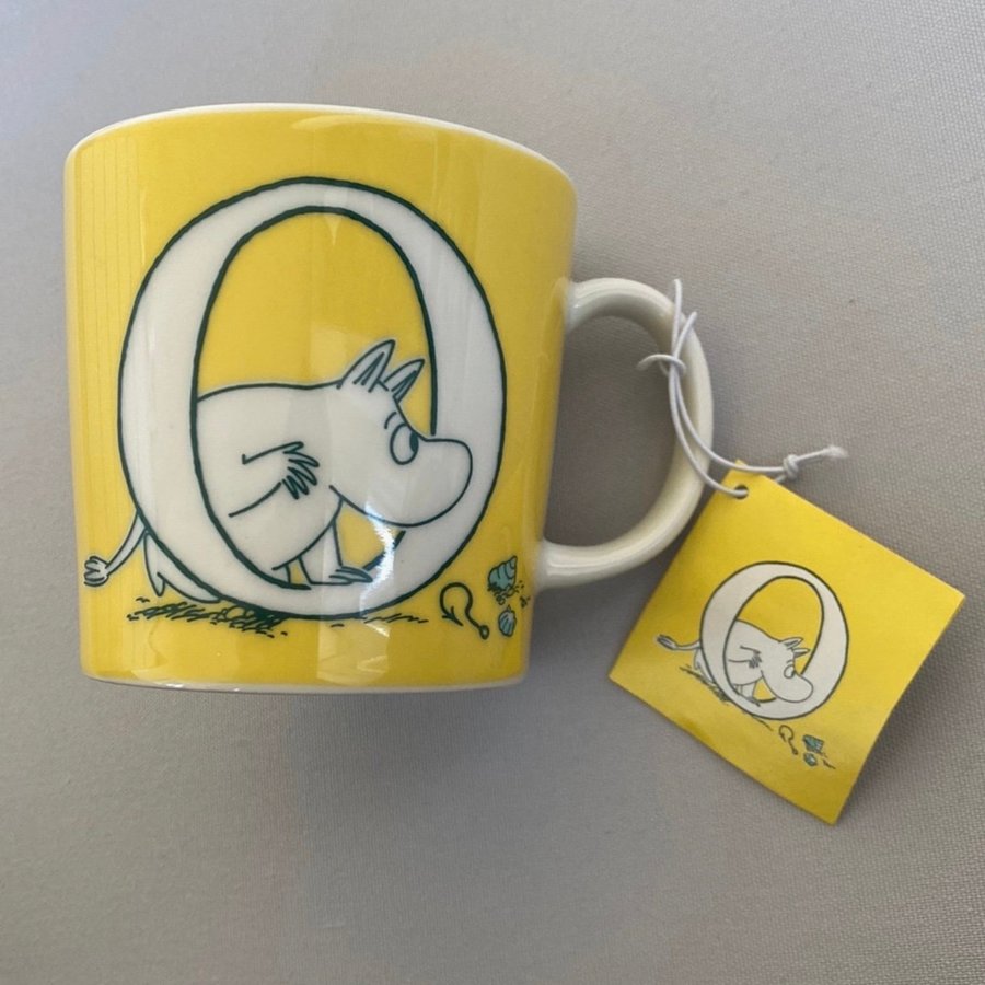 Moomin mugg ABC-kollektionen