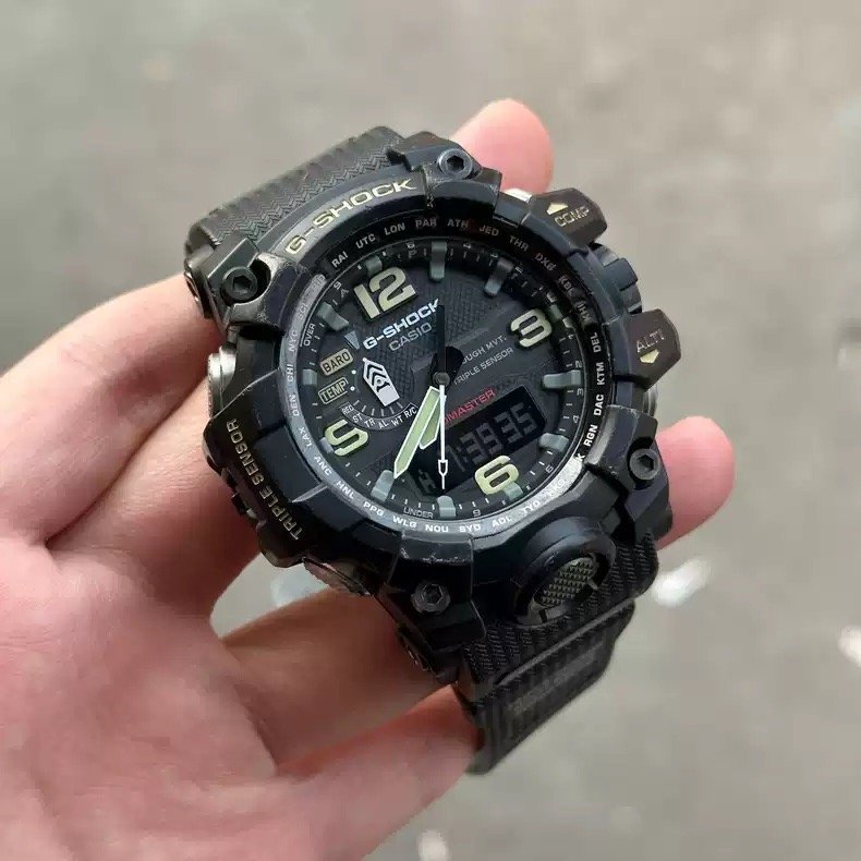 Casio GWG-1000-1A MUDMASTER G-Shock Men's Watch - SOLAR TRIPLE SENSOR