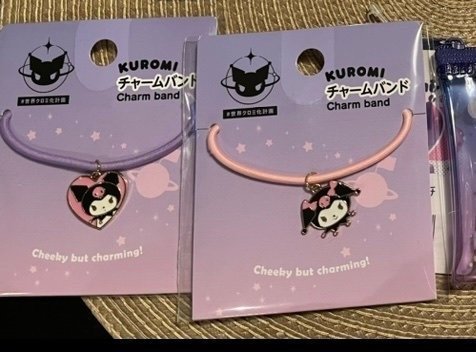 Kuromi Charm Band / Hårband Sanrio Oanvända