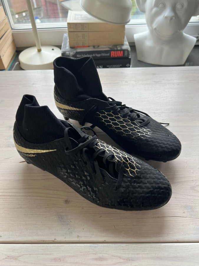 Nike Hypervenom Phantom 3 - Fotbollsskor Svart/Guld - 44