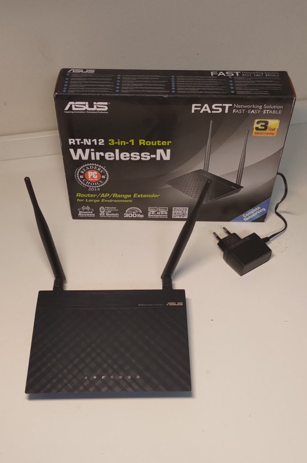 ASUS RT-N12 3-i-1 Router