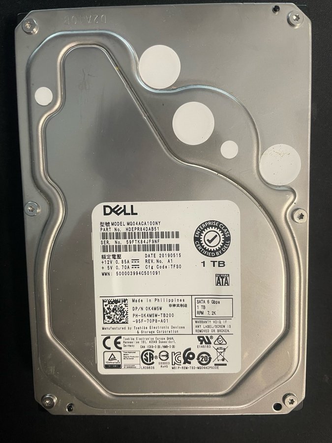 Dell 1Tb - HDD