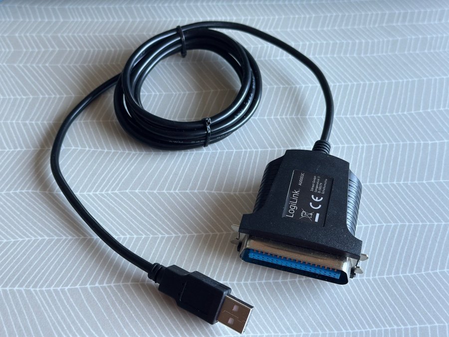 LogiLink AU0003C USB till Parallell