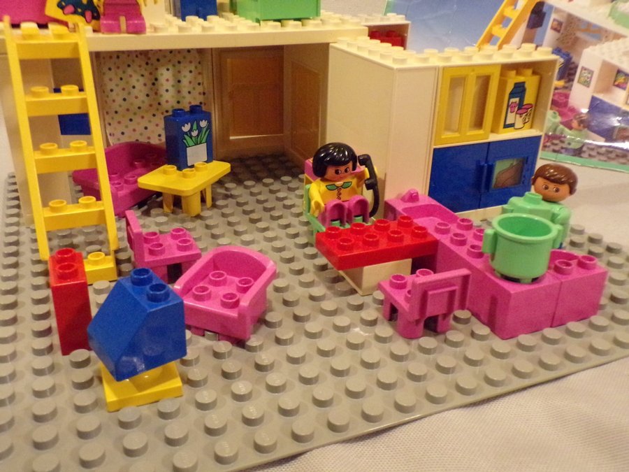 Lego Dacta Duplo 9169 Playhouse – vintage från 1994