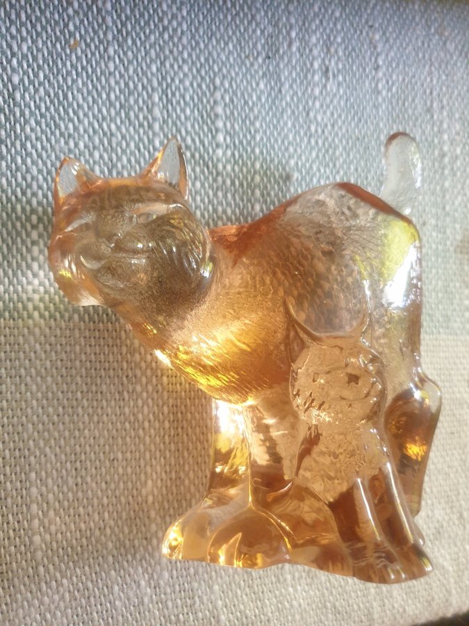 Kosta Boda Lynx Lynx Limited Edition Glass Figurine