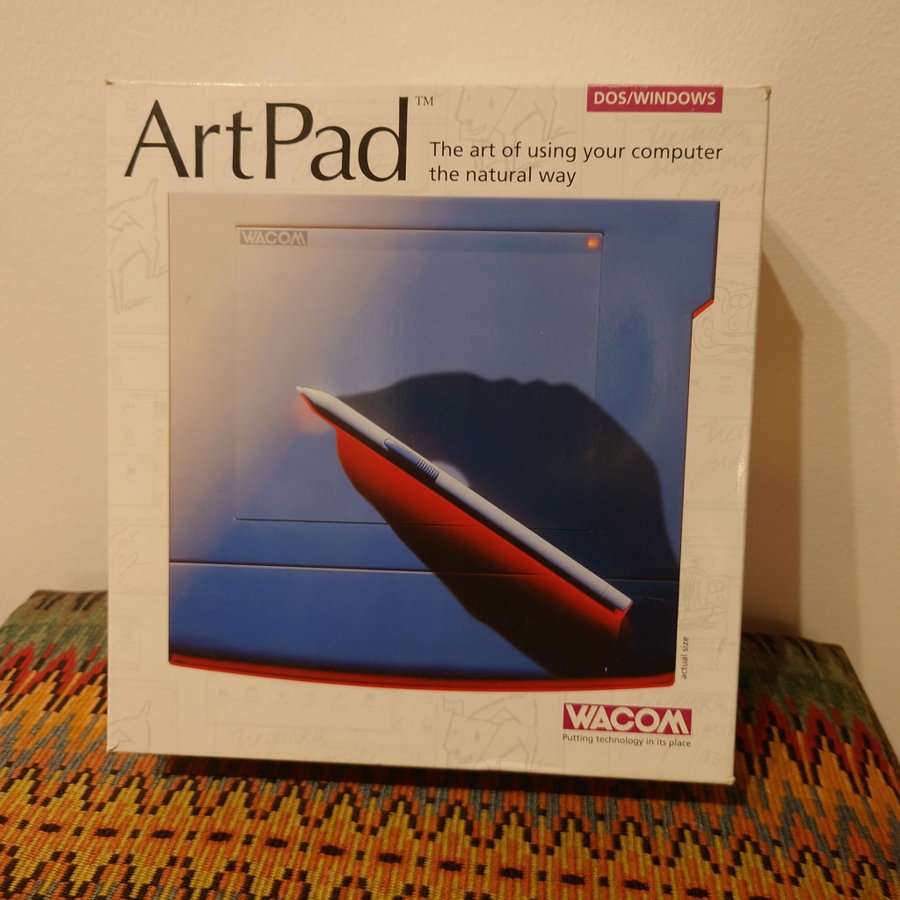 Wacom ArtPad Microsoft Dos retro made in Japan