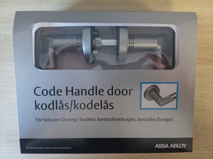 ASSA ABLOY Kod lås 8810 HÖGER dörrlås handtag code ASSA