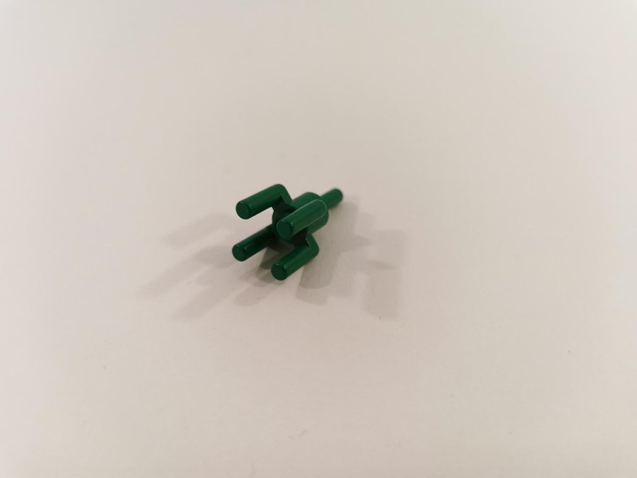 Lego - fäste - arm - lykta - palm topp - part 2566 - grön