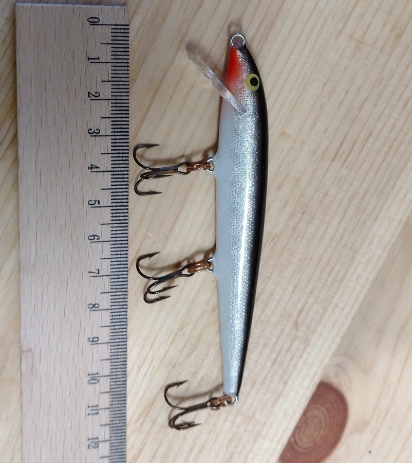 RAPALA FLOATING IRELAND SILVER BLACK 11 cm i ask