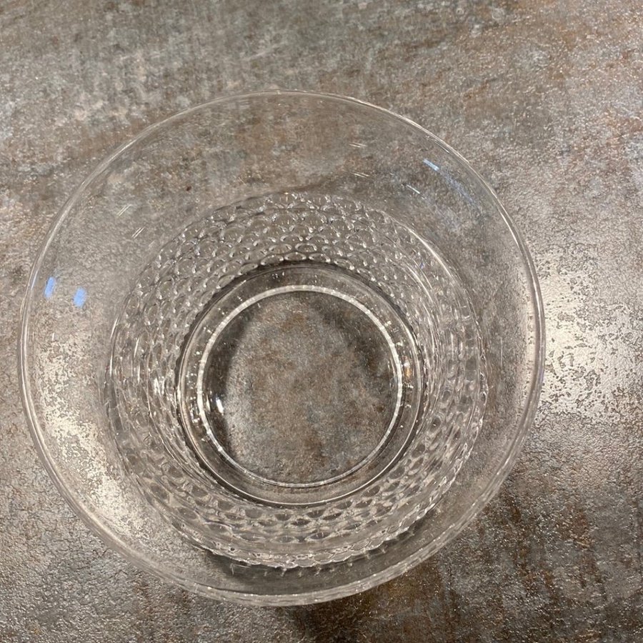 Glas skål Saara Hopea noppskål Iittala