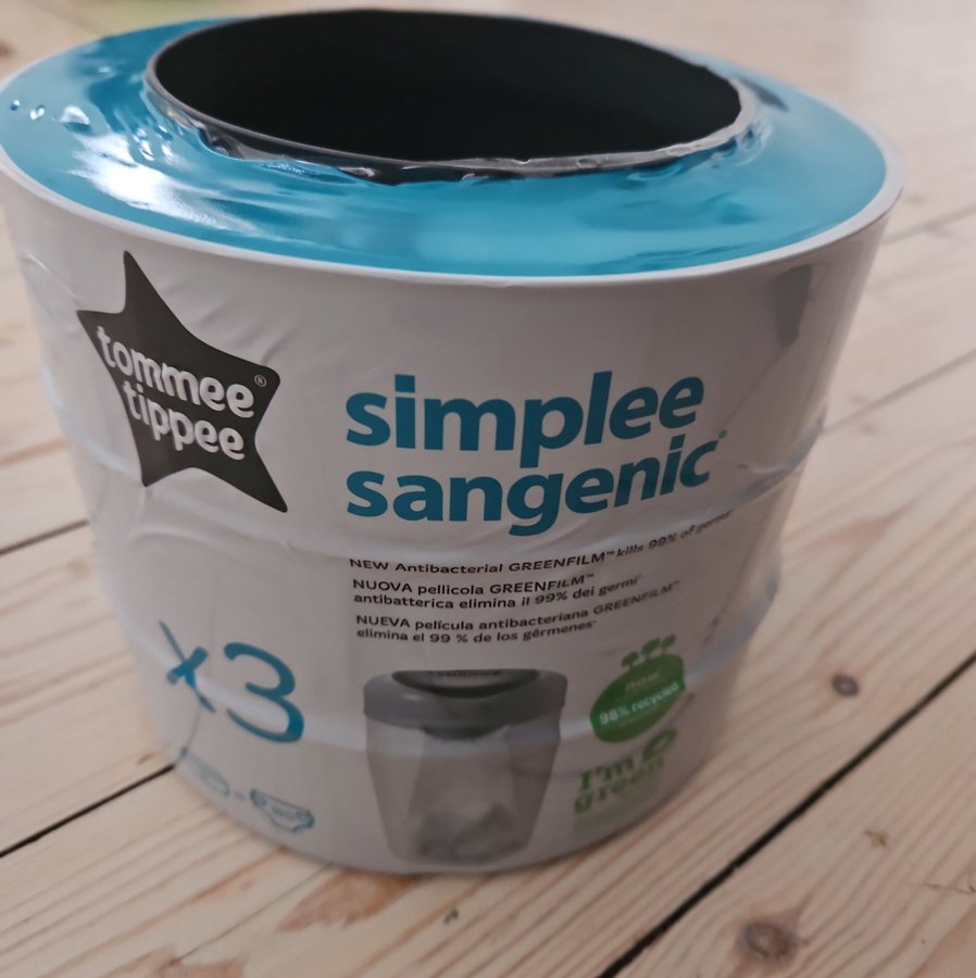 Blöjpåsar tommee tippee simplee sangenic