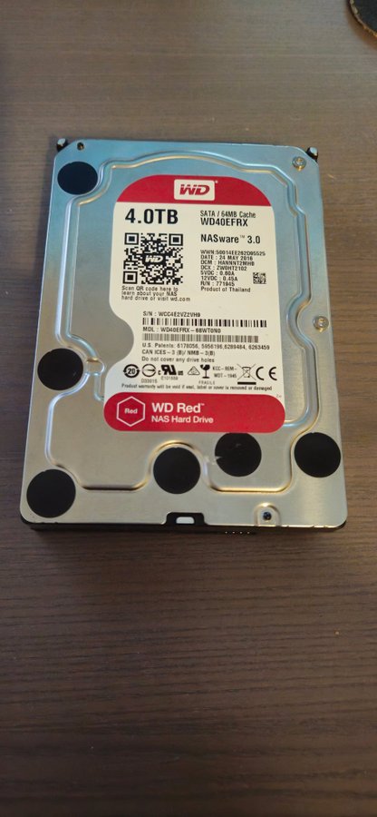 WD Red 4TB NAS Hard Drive