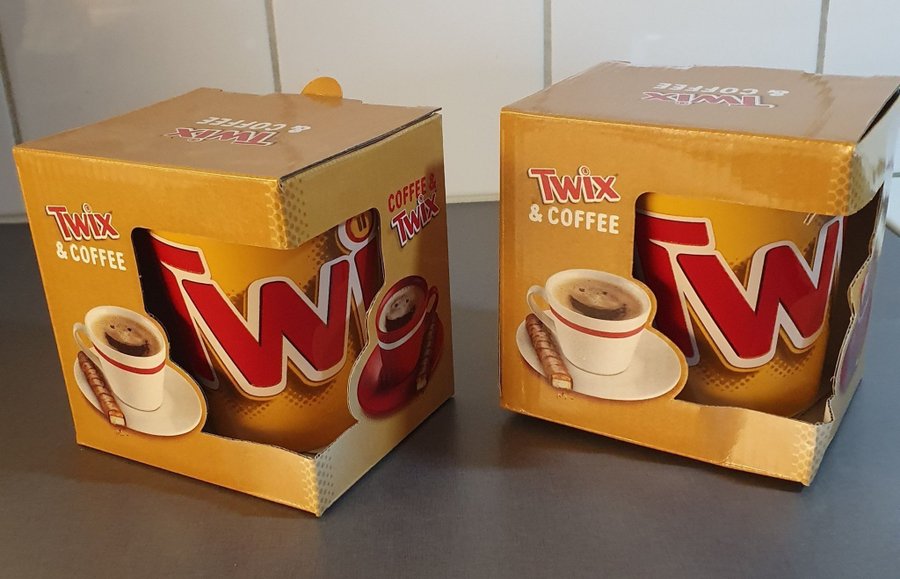 Twix muggar 2 st i kartong