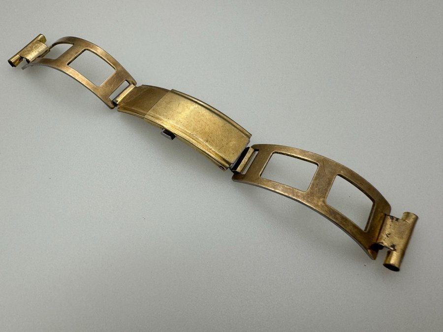 Expandro Bracelet Inovan Rolled Gold Made in Germany Watch Band 17,3mm