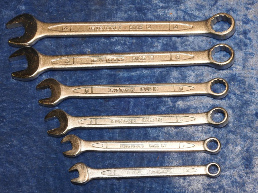 TengTools ringnycklar 6 st