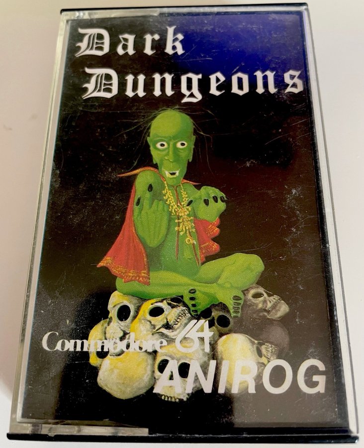 Dark Dungeons - Commodore 64 (Cassette)