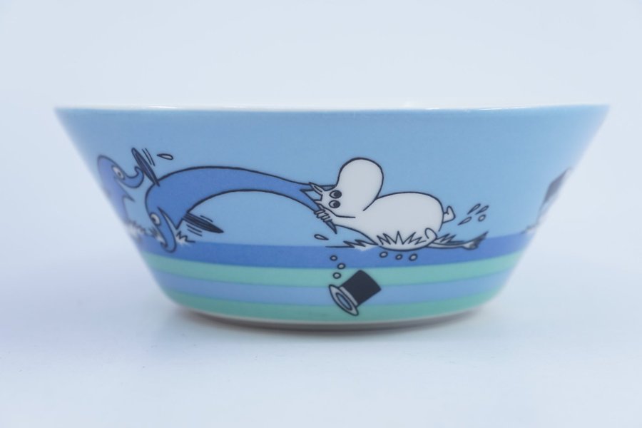 Muminskål Delfindyk / Moomin Plate Dolphin Dive