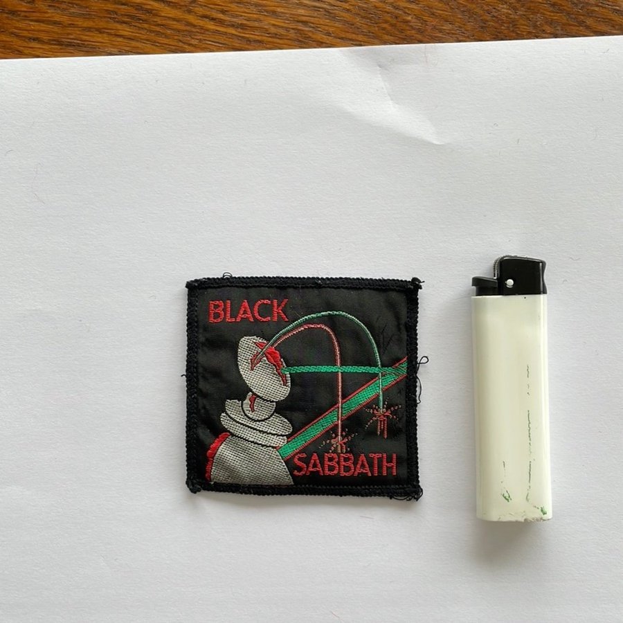 Black sabbath patch motorhead