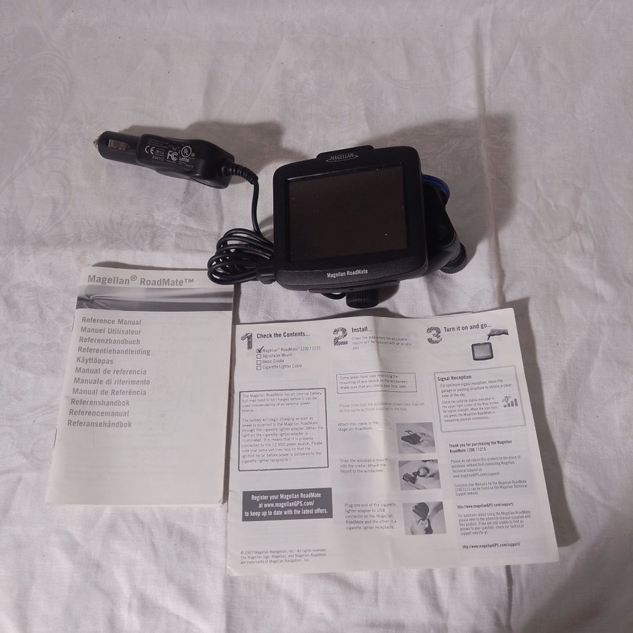 Magellan roadmate navigation med Manual