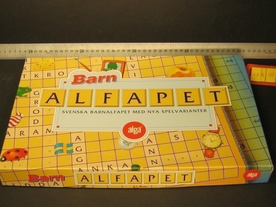 Barn - Alfapet Alga 1993 Komplett