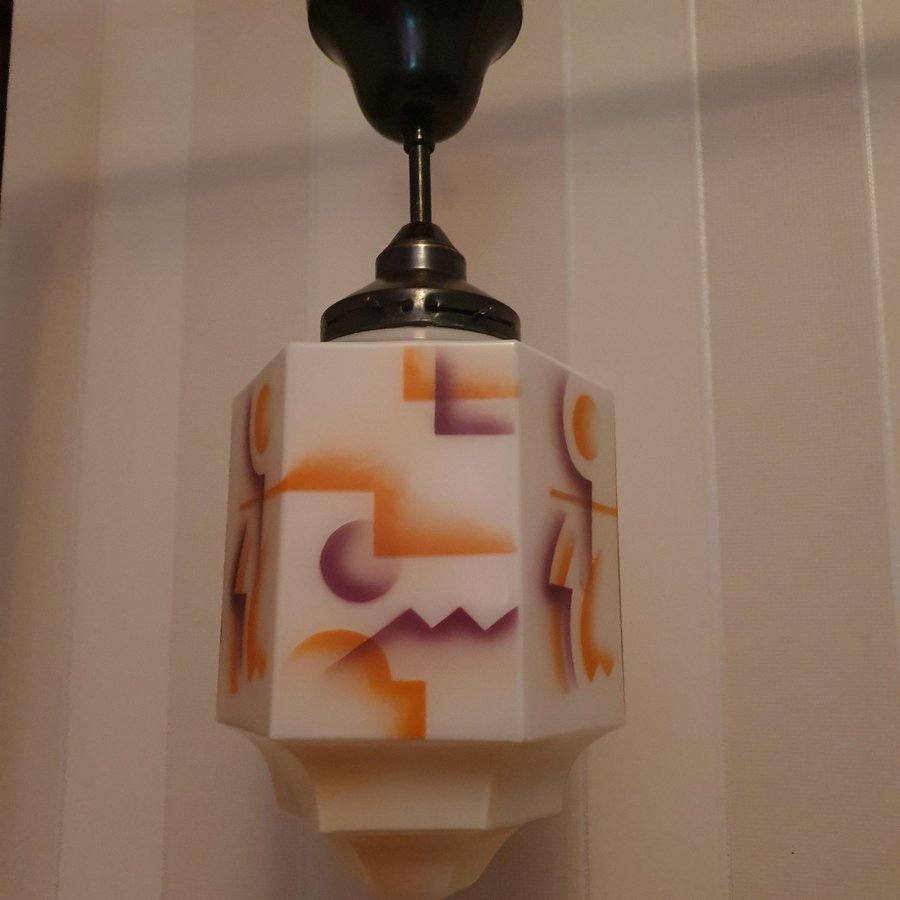 Taklampa Art Deco 1930-talet