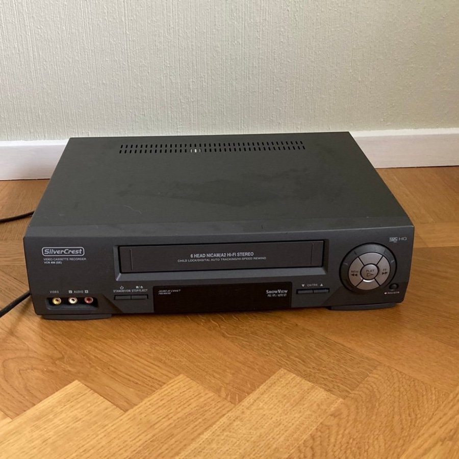 SilverCrest 406 Videobandspelare videospelare VHS VCR