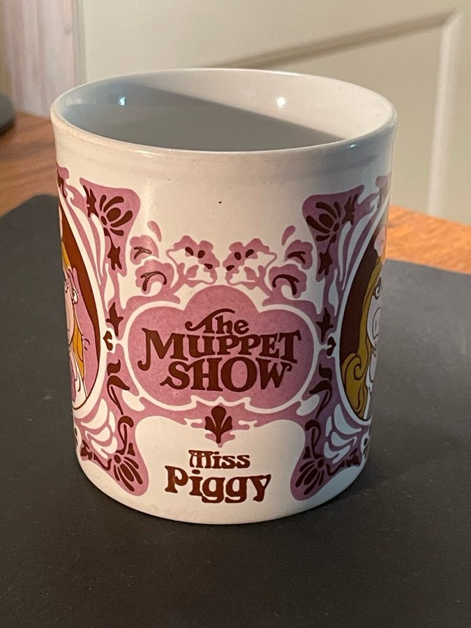 The Muppet Show Miss Piggy Mugg från 1978.