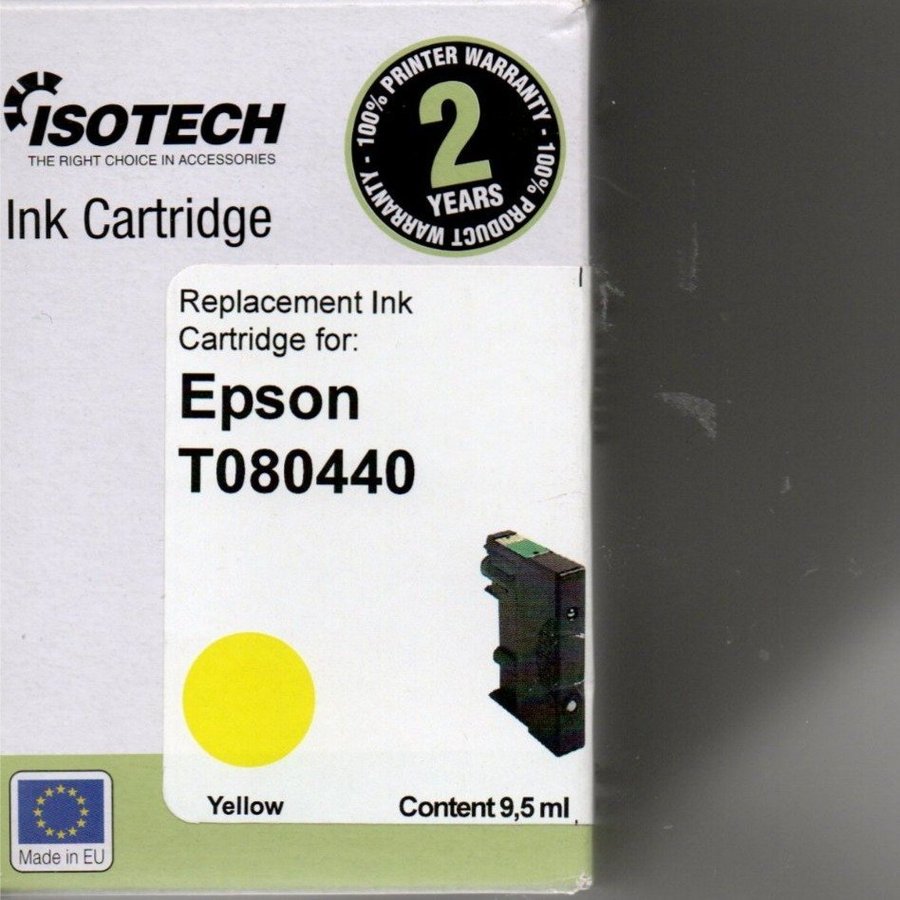 Epson T080440 Gul bläckpatron 10