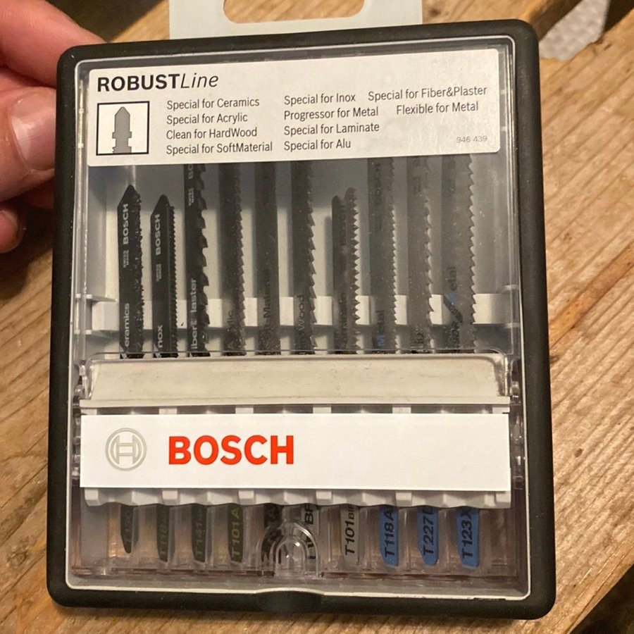 Bosch RobustLine Sågbladssats