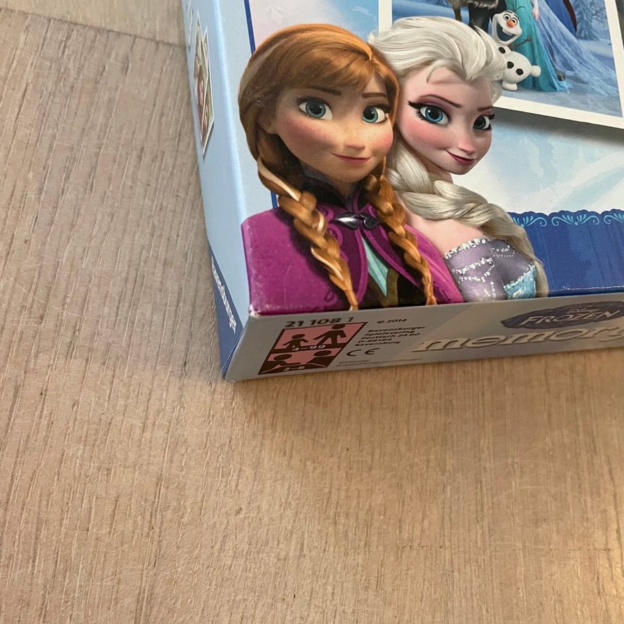 Memory 72 kort från 4 år frost frozen Elsa  Anna julklapp