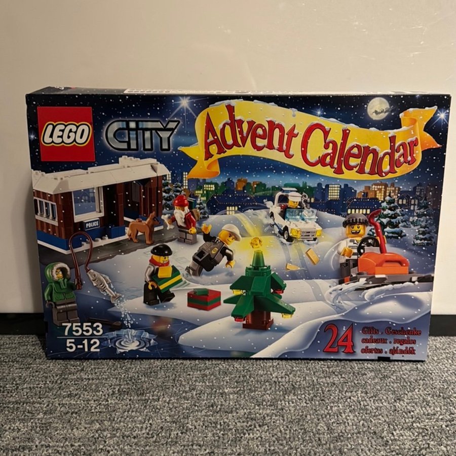 Uåbnet - 7553 LEGO City Advent Calendar