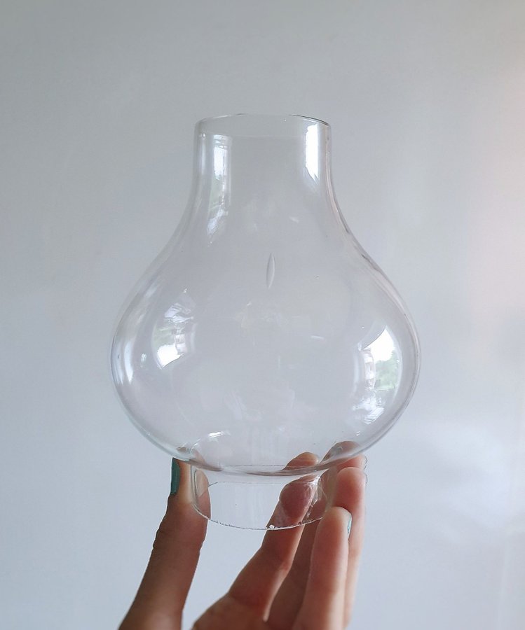 Liten lampkupa lampglas glaskupa glas kupa