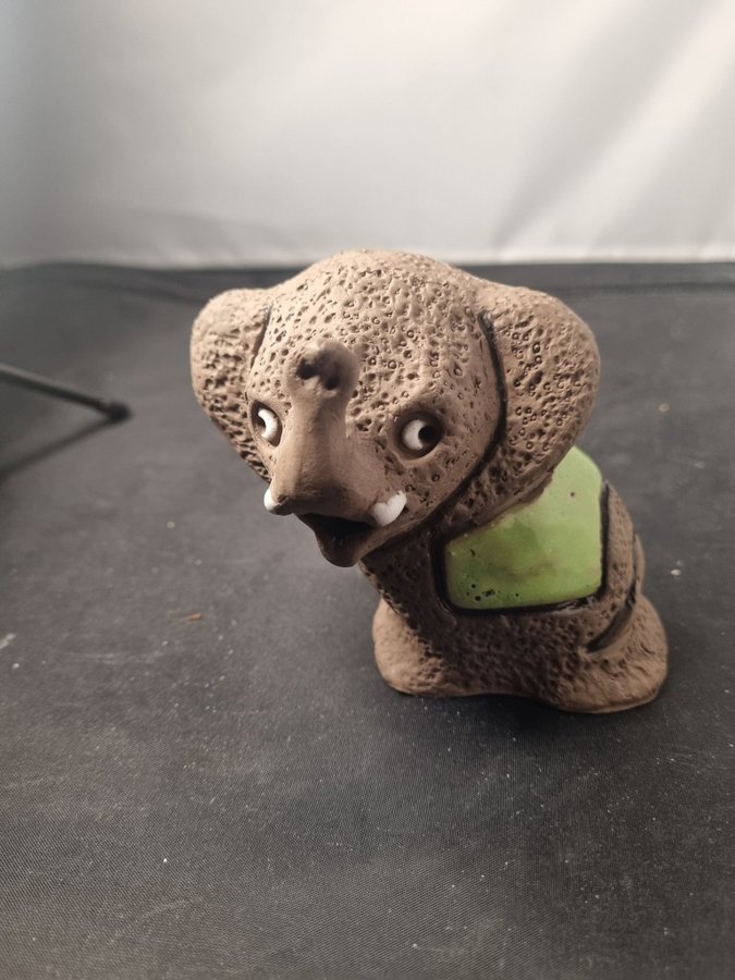 ELEFANT Tore Borg keramik retro Osignerad 9 cm