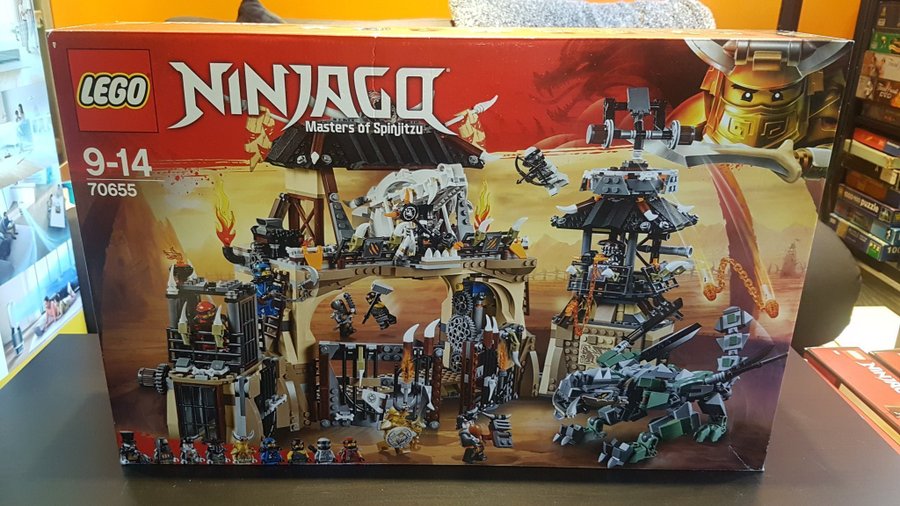 LEGO Ninjago "70655 - Drakgrop" (NY  OÖPPNAD)