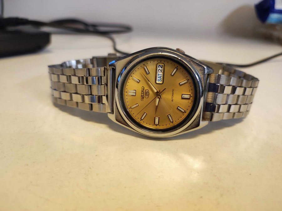 Seiko 5 Automatic Herre Klocka 21 jewles