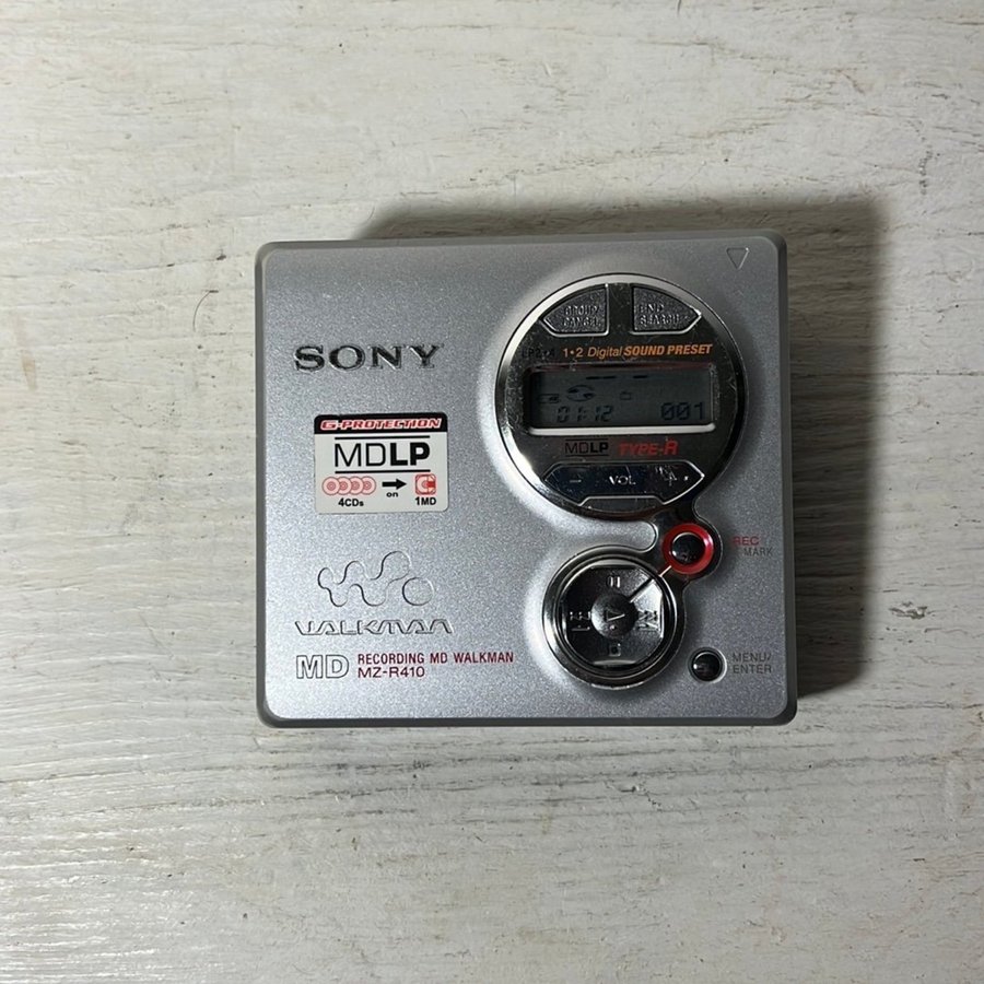 Sony MZ-R410 MD-spelare