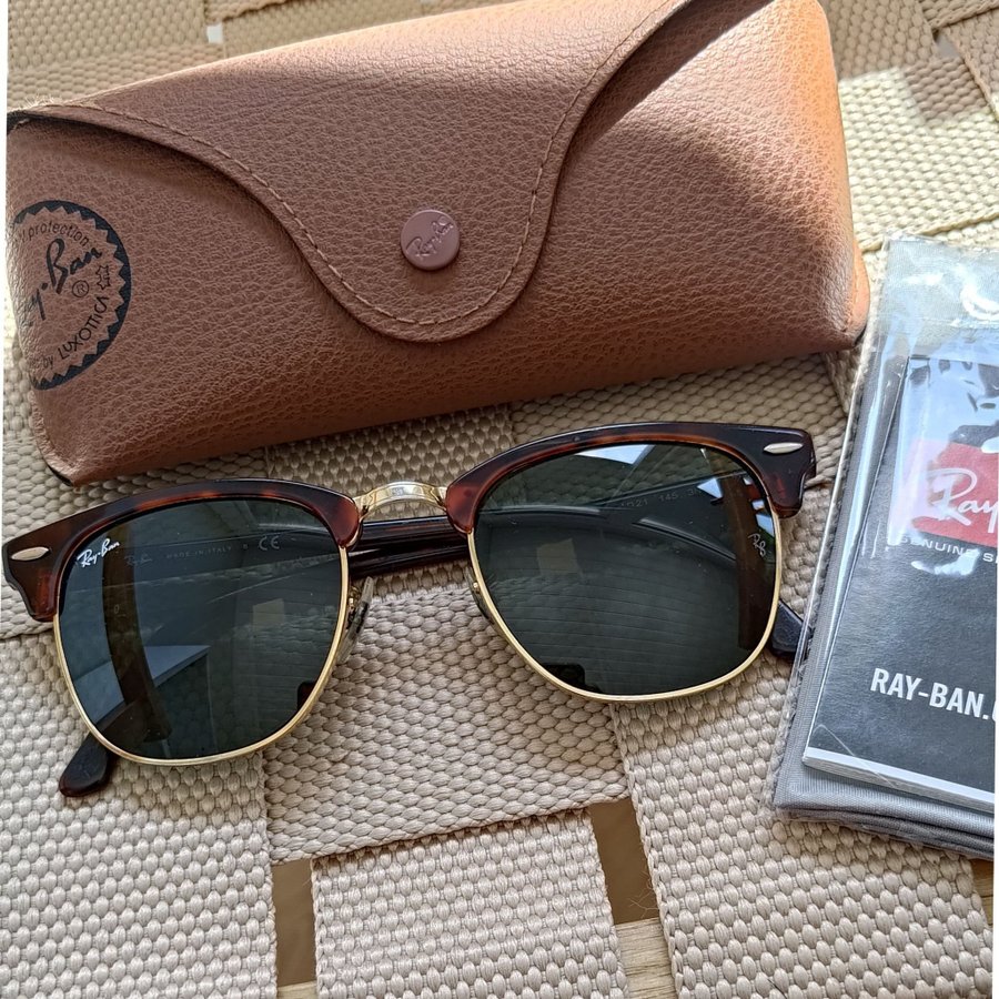 Ray-ban clubmaster 3016 jättefint skick utrop 1kr!