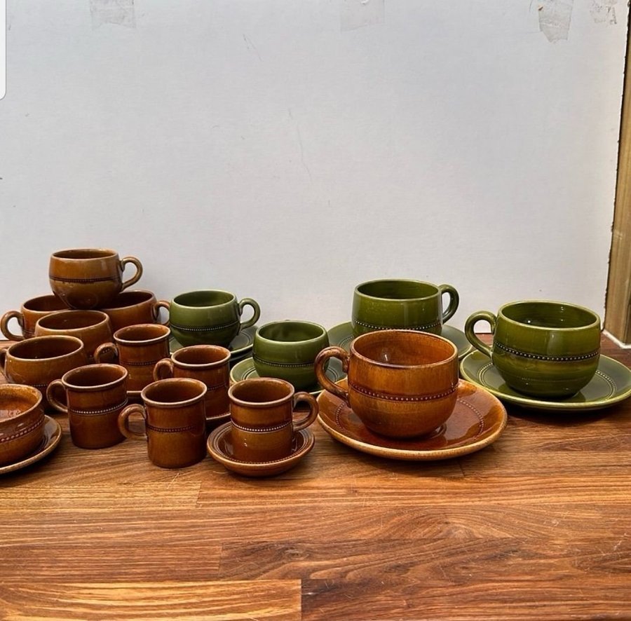 Retro/ Höganäs Keramik / PÄRLOR HÖGANÄS/ Stoneware Handmade