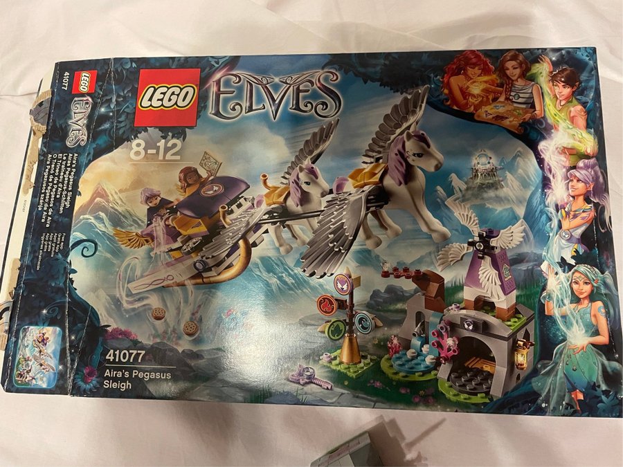 LEGO Elves Aria's Pegasus släde LEGO® älvset 41077 - komplett!