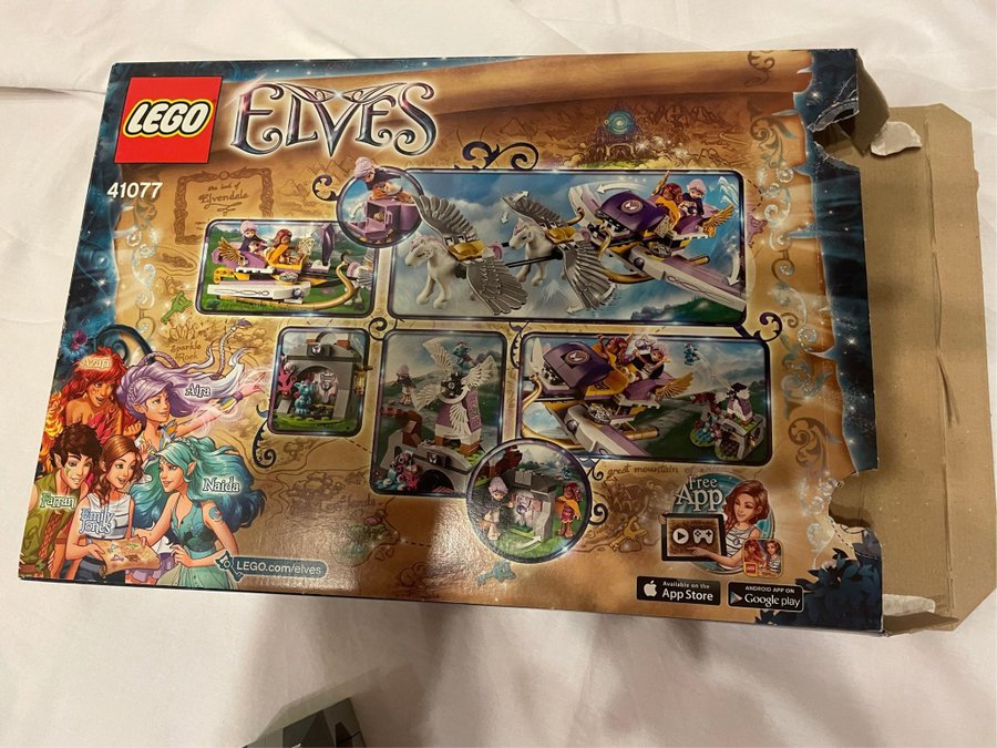 LEGO Elves Aria's Pegasus släde LEGO® älvset 41077 - komplett!