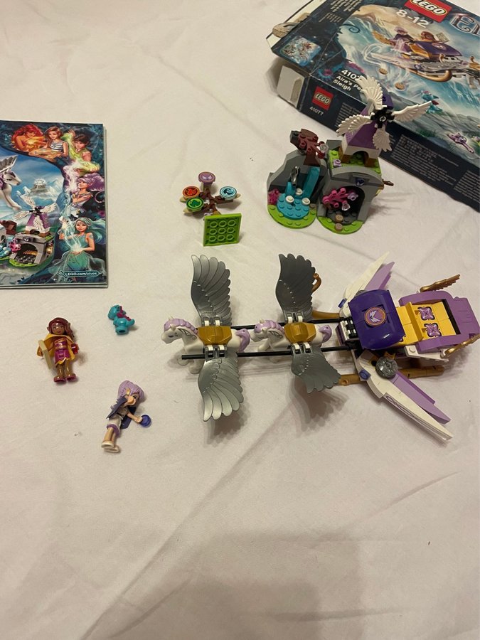 LEGO Elves Aria's Pegasus släde LEGO® älvset 41077 - komplett!