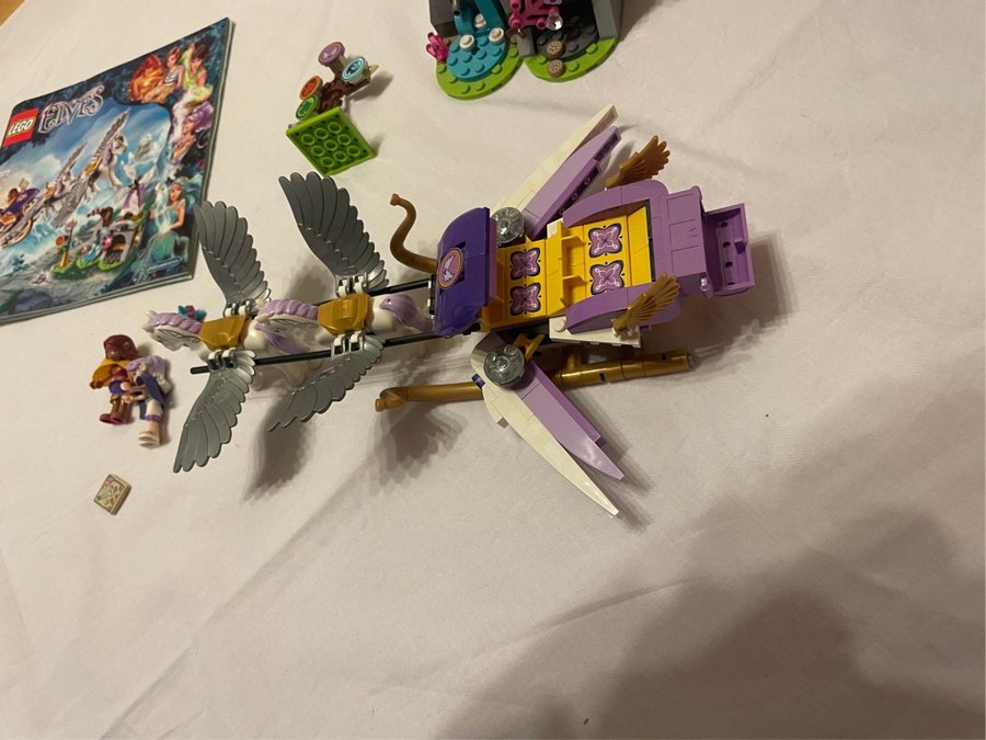 LEGO Elves Aria's Pegasus släde LEGO® älvset 41077 - komplett!