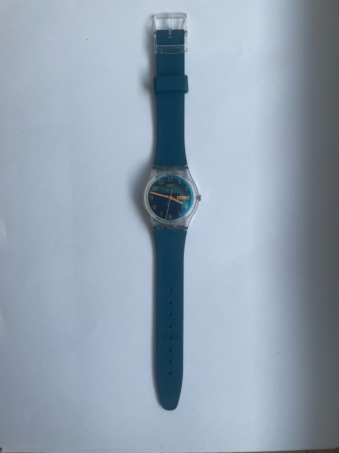 Swatch BLUE AWAY blå klocka armbandsur