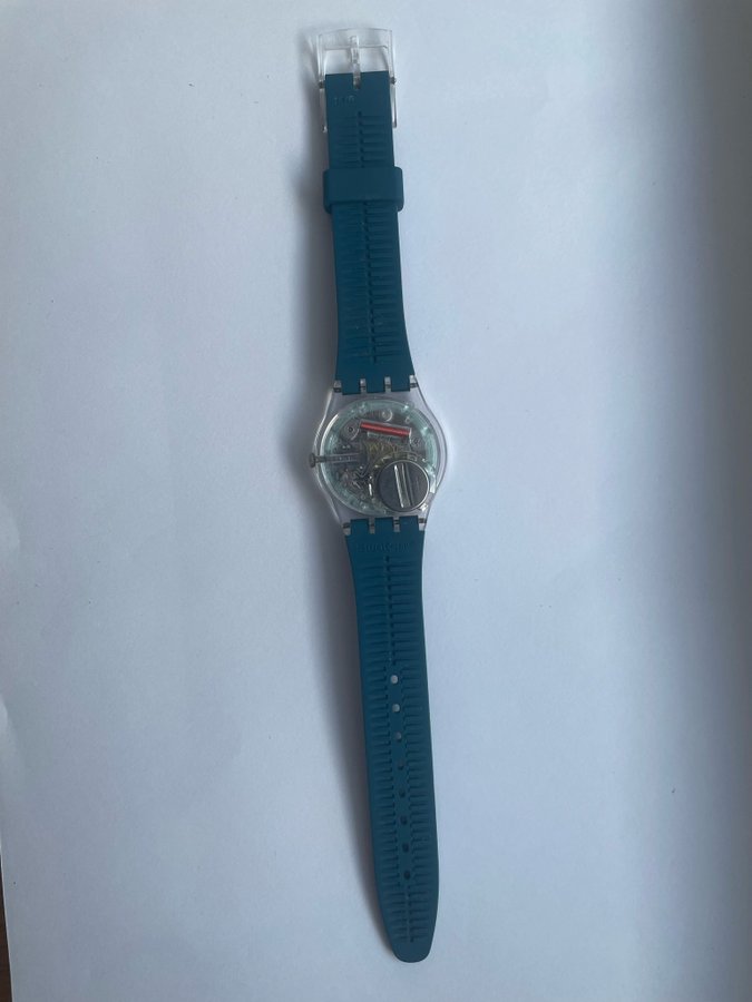 Swatch BLUE AWAY blå klocka armbandsur