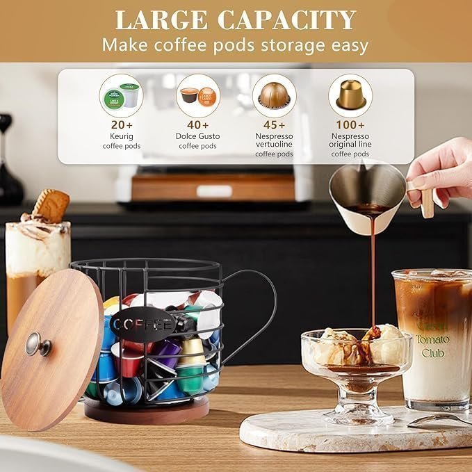 Helt ny Coffee capsules for Nespresso or Dolcegusto